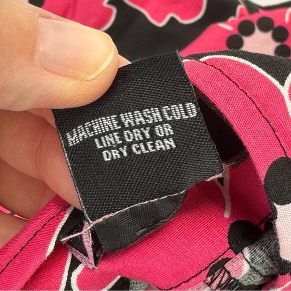 Women’s Golftini Black and Pink Stretch Floral Cotton Skort Golf Tennis size 6 - Picture 9 of 15